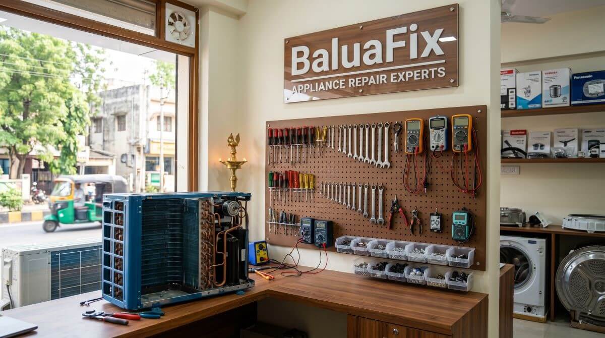 BaluaFix appliance repair service team Vadodara Gujarat